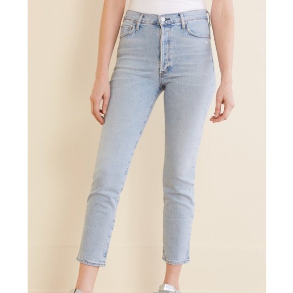 Citizens of Humanity Olivia High Rise Slim Ankle Jeans - Picture 1 of 4
